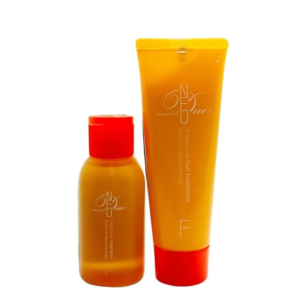 Milbon DUO Fresh Luxe Shampoo and Hair Treatment Travel Size SET 1.7 oz EACH
